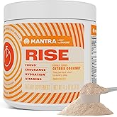 Zahler Mantra Rise, The Energy and Focus Supplement, Citrus Coconut Flavored, 30 Servings.