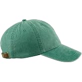 Adams Optimum Pigment Dyed Twill Cap (Forest) (ALL)