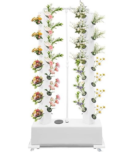 Amazon.com : ZXMT Hydroponics Tower Growing System,Vertical