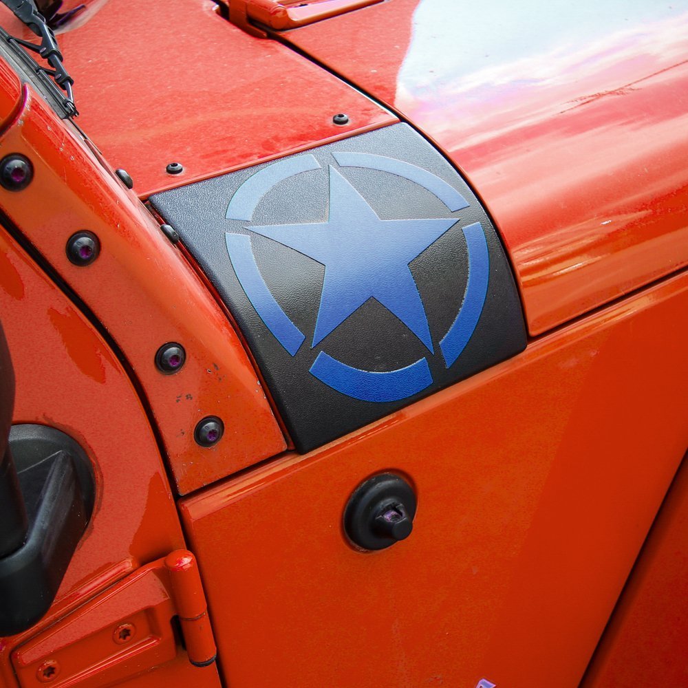 Orange Rilexawhile Cowl Body Armor Stars Cover Sport Exterior Accessories Parts For Jeep Wrangler Rubicon Sahara Jk Unlimited 2007 2017 Header Panels Automotive Fcteutonia05 De