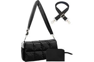 NAARIIAN Puffer shoulder bag Cotton Padded handbag designer quilted crossbody dupes women lightweight purse