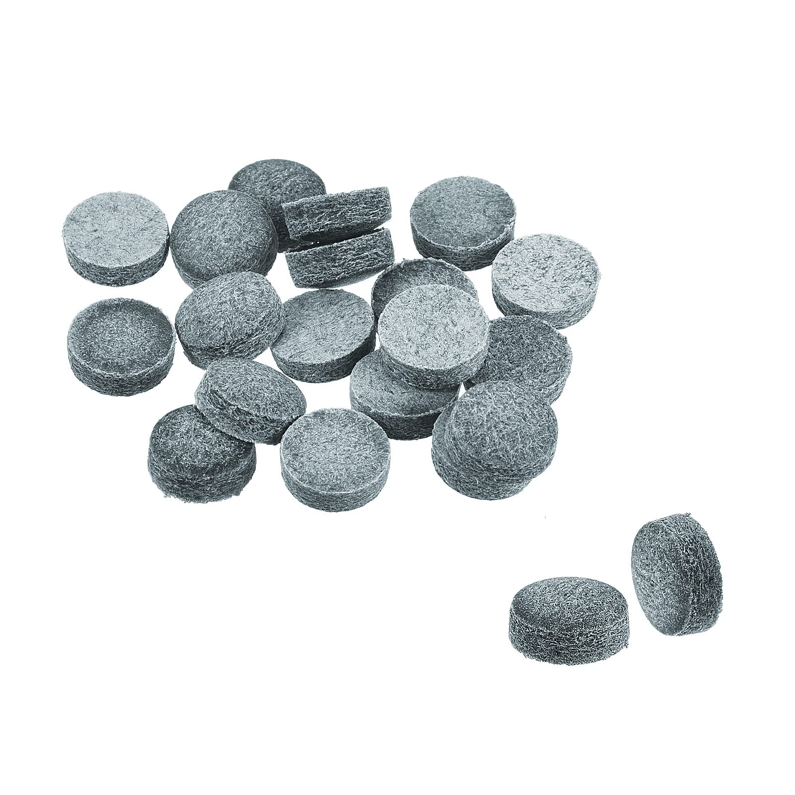 PATIKIL 11mm Dia Pool Cue Tips, 20 Pack Pool Billiard Cue Tips Pool Stick Replacement Tips Pool Stick Tips Snooker Cue Tips, Grey