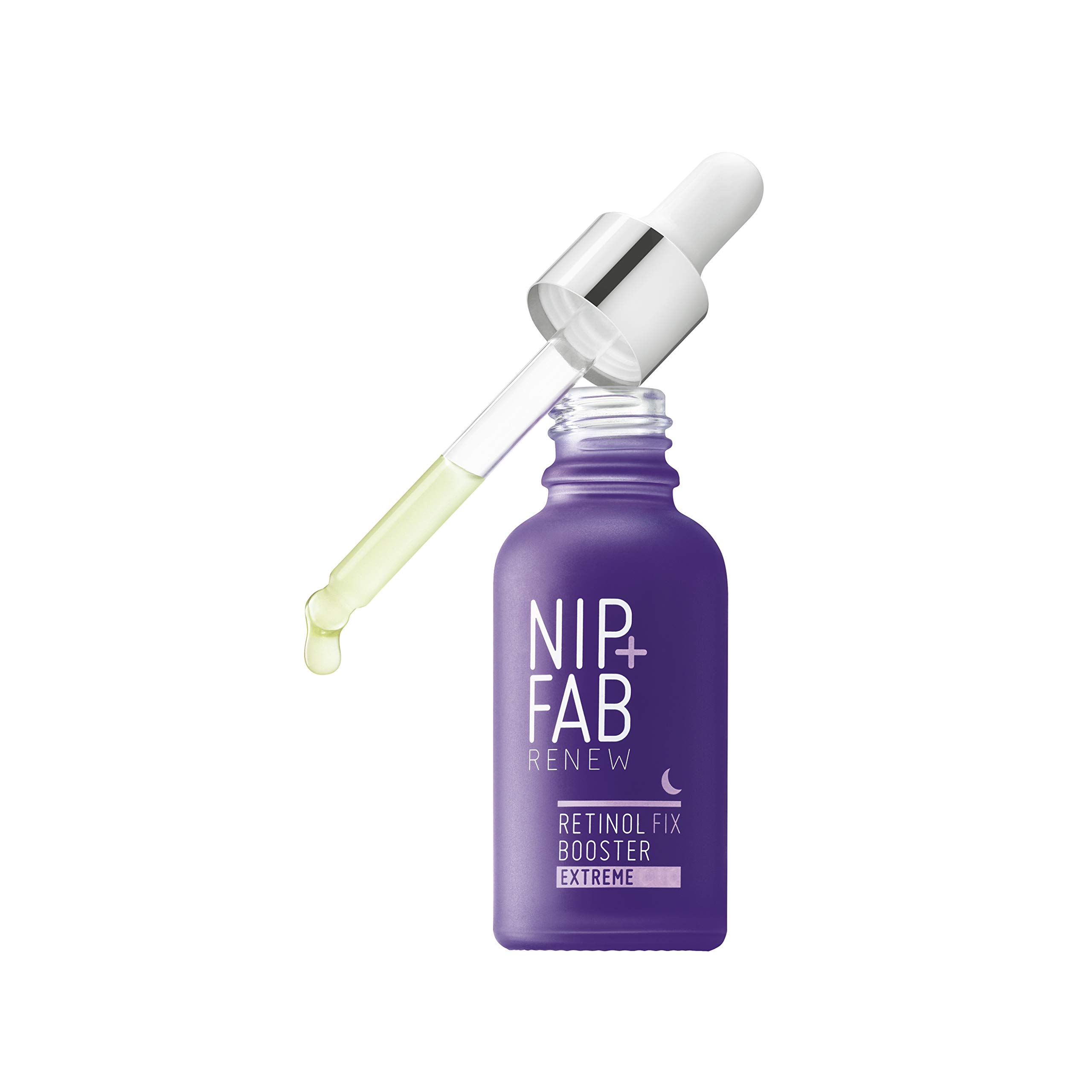 Nip + Fab Retinol Fix Booster Extreme 0.3% Retinol Liquid Drops for Face with Aloe Vera, Anti-Aging for Fine Lines and Wrinkles, 30 ml โ image 1
