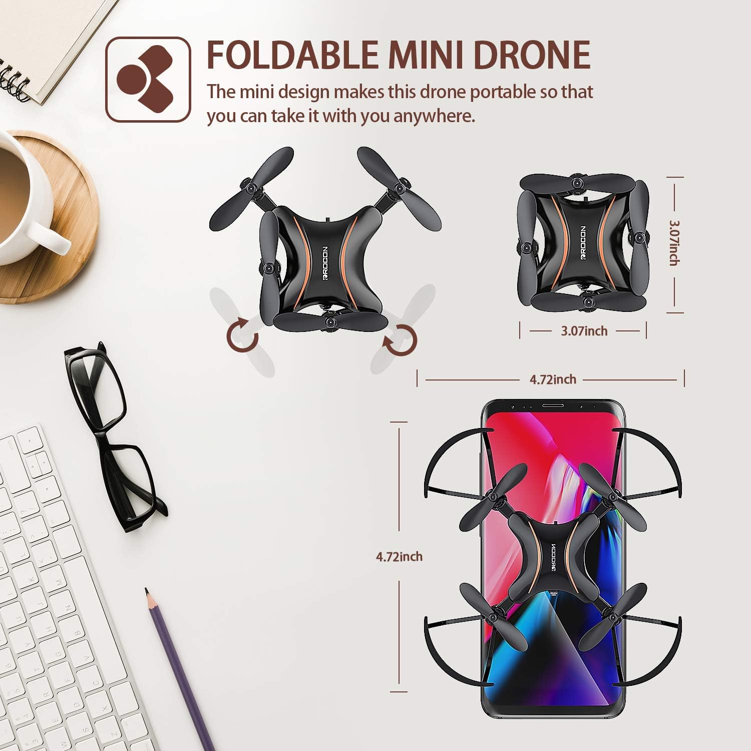 drocon mini rc drone