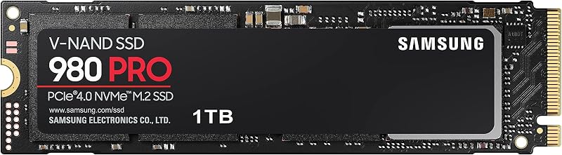 Samsung 980 PRO MZ-V8P1T0BW 1TB NVMe PCIe 4.0 M.2 2280 SSD