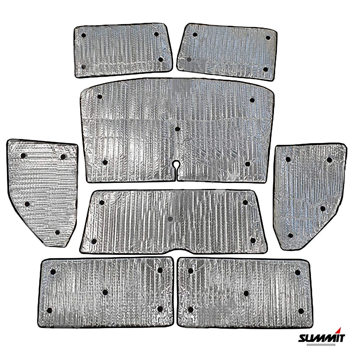 Summit VW T5/T6 Calif Lwb (Rear Cut Out)(2005 -) Thermal Blinds Premium Finish