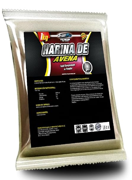 HARINA DE AVENA START-PRO (LECHE MERENGADA, 2 x 1000 Gramos)