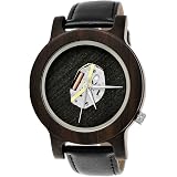 Holzwerk Germany Armbanduhr Aus Holz – Unisex, Flach, Mit Lederarmband, 42 Mm, Quarzwerk