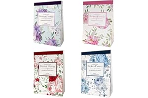 FMOACEN 400 PCS Vintage Scrapbook Aesthetic Paper Flower Series Decorative Papers Kit for Journals Planners Embellishment Collage Album Crafter Gifts Notebook Cottagecore Picture Frames