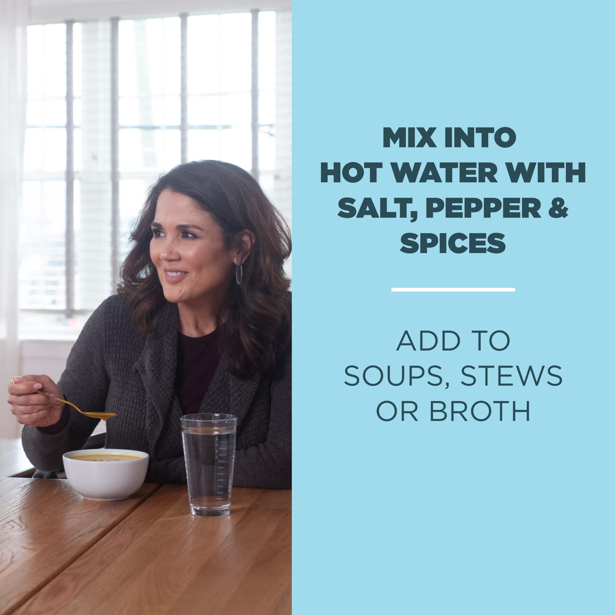 Ancient Nutrition Grass Fed, Cage Free, Bone Broth Protein Powder, 20g Protein, Hydrolyzed Collagen Peptides, Keto & Paleo Friendly, Supports Joint & Gut Health, Pure, 40 Servings