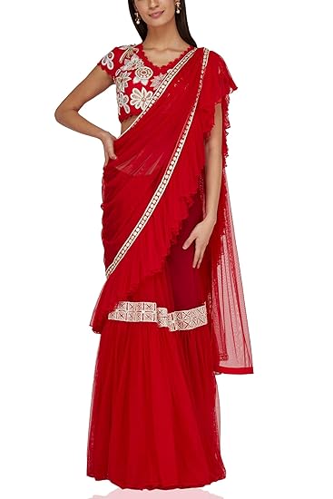 lehenga saree in amazon