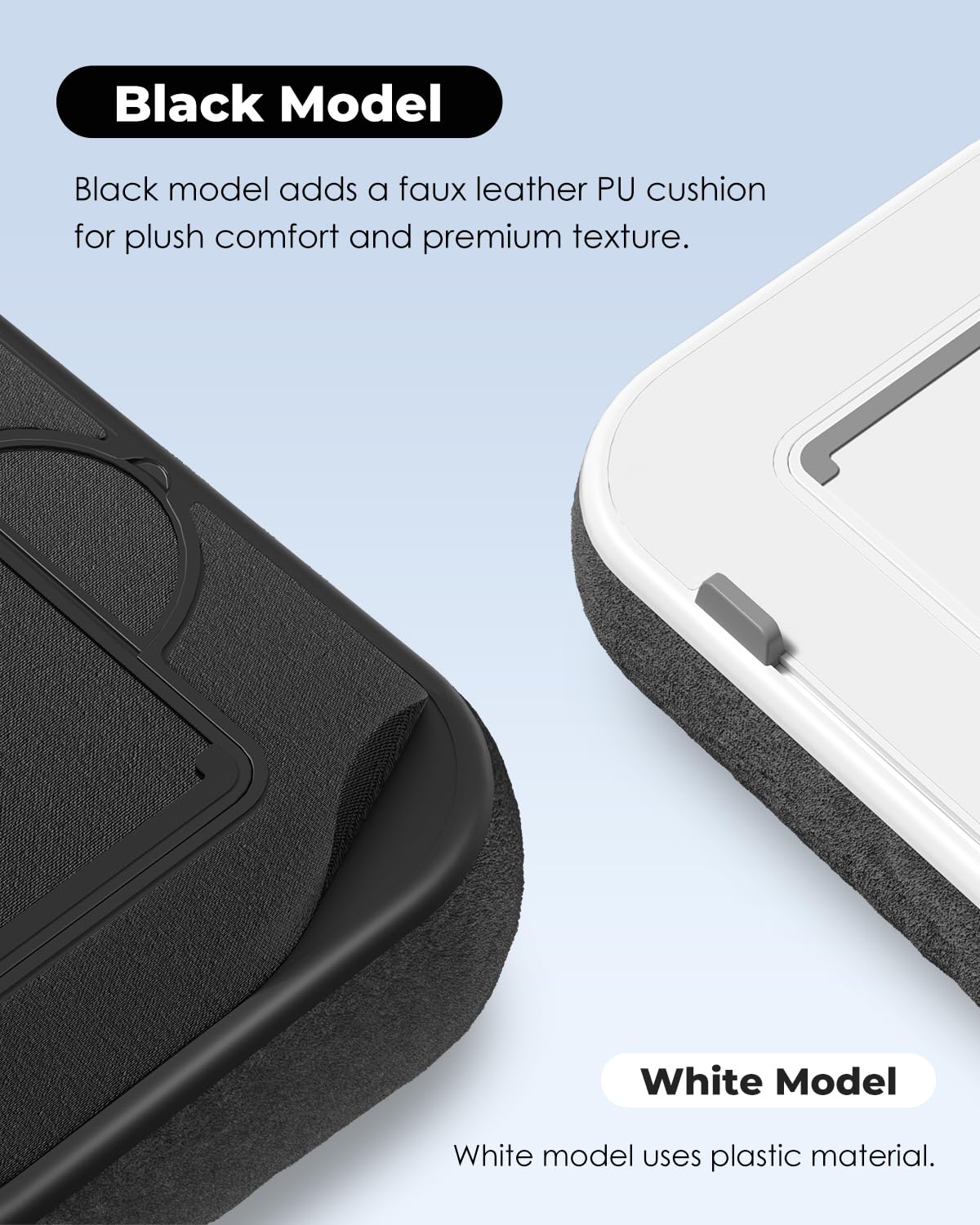 Viozon Kindle Pillow Stand Holder, Phone holder for Bed, Laptop Lap Desk with Mouse Pad,Compatible with 4.7-13