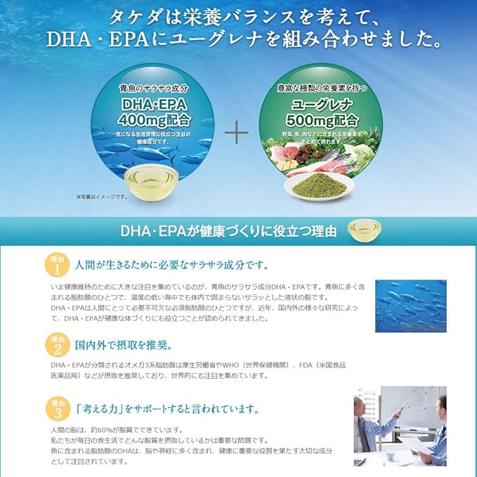 Amazon Co Jp 緑の習慣 Dha Epa 180カプセル入り 健康補助食品 食品 飲料 お酒