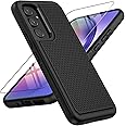 FNTCASE for Samsung Galaxy A54 5G Case: Dual Layer Full Shockproof Protective | Rugged Heavy Duty Durable Cell Phone Cover | Soft Slim Matte Lightweight Textured Back - Military Protection
