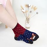 PutuO Kids Socks Animal Cartoon 5 Pairs Cotton Ankle {Age 8-11} view 6