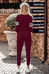 PRETTYGARDEN Women's Color Block 2 Piece Tracksuit