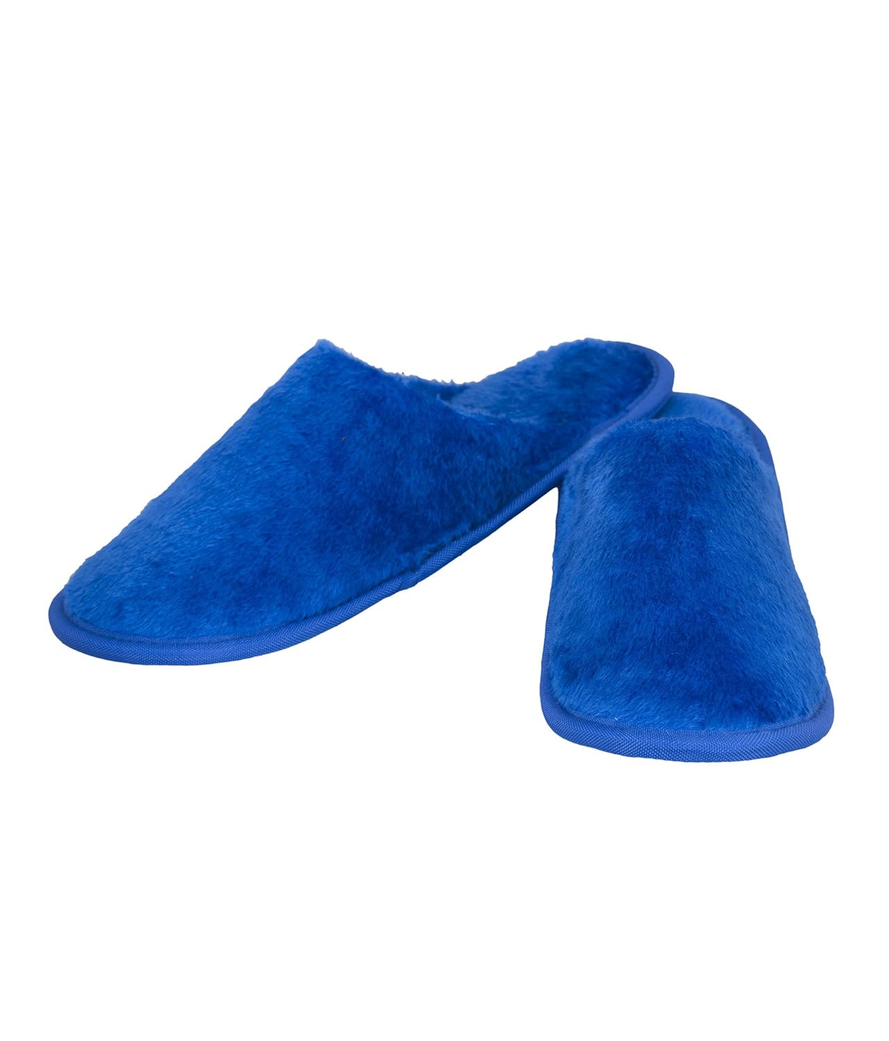 old cobbler unisex winter slippers(bluefur, blue)