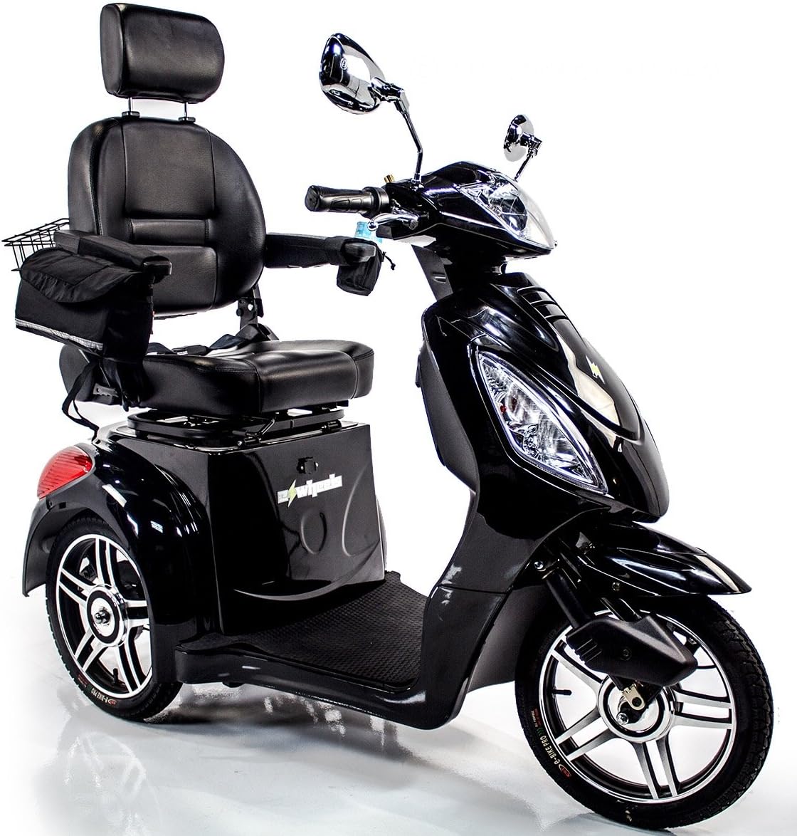 E-Wheels EW-36 High Power Fast 3 Wheel Mobility Scooter (Black): Health & Personal Care