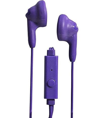 Amazon.com: Magnavox MHP4820M-PK Gummy Earbuds with Microphone in