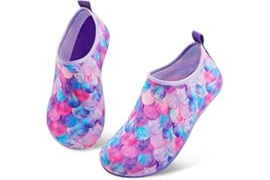 ATHMILE Toddler water shoes for Kids Boys Girls，Swim Quick Dry Aqua Socks Little Kid Baby Youth Children Non-Slip for Beach Pool Outdoor Sports Walking