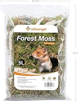 Niteangel 5L Forest Moss Bedding Nesting for Small Animals Hamsters Gerbils view 5
