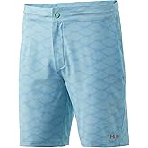 HUK Mens Pursuit Boardshort | Quick-Drying Fishing & Swimming Shorts