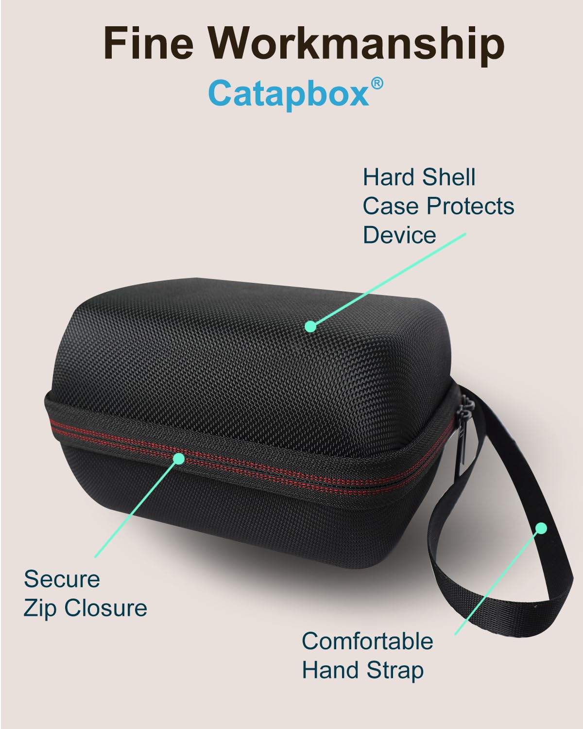 Hard Carrying Case for Omron Evolv Bluetooth Wireless Upper Arm Blood Pressure Monitor, Travel Storage Case for BP7000 HEM-7600T-BK BP Monitor, Protect Case Only (Black)
