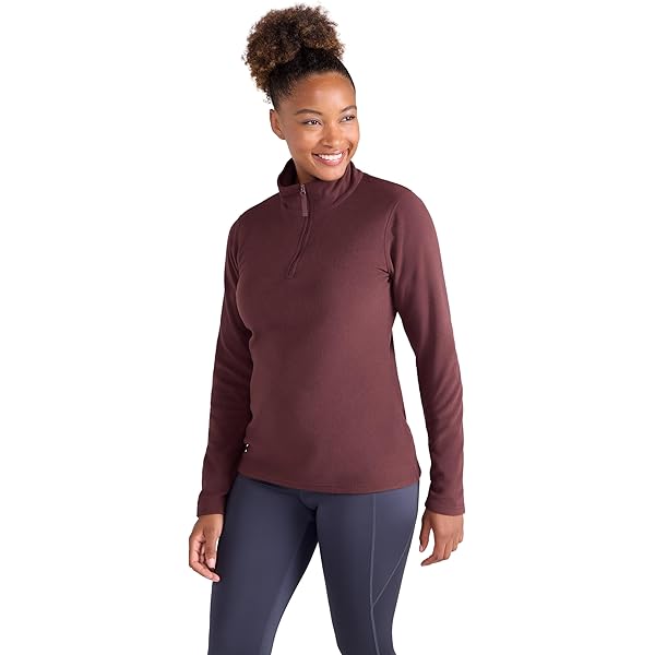 Top technique et thermique 1ère peau manches longues Femme ANEVI rose