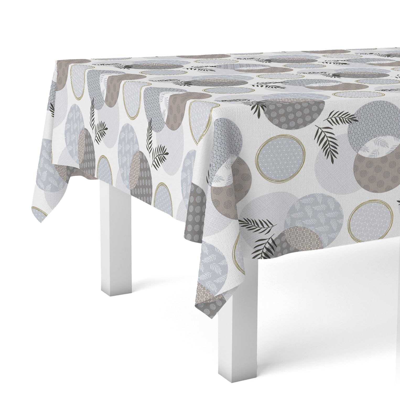 Martina Home Tablecloth Oilcloth Lens White 100 x 140 cm