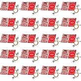 DAOKI 20 Set TTP223 Capacitive Touch Switch Button Self-Lock Module for Arduino with 30 Pin Header Black, Yellow, Red Dupont line