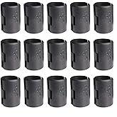 Wire Shelf Clips 3/4 inch, 52 Pcs Wire Shelving Shelf Lock Clips, Wire Shelf Replacement Clips for 0.75 in(3/4) Post Wire Shelving System, Adjustable Shelvings Shelving Sleeves Replace Clips