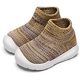 Engtoy Baby Shoes & Socks - Non-Slip Breathable Slippers with Soft Rubber Sole - Baby Boys & Girls Slip On Sneakers