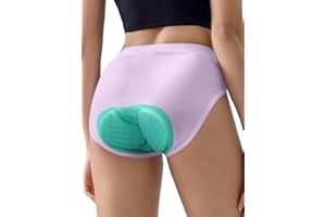 ARESFUEL 4D Padded Bike Underwear Women Cycling Shorts With Padding Biking Bicycle Briefs