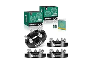 YHTAUTO 5x110mm Hub Centric Wheel Spacers 1 Inch Fits Jeep, Chrysler, Dodge & Fiat models, Cherokee, 200, Dart Tire Spacers w