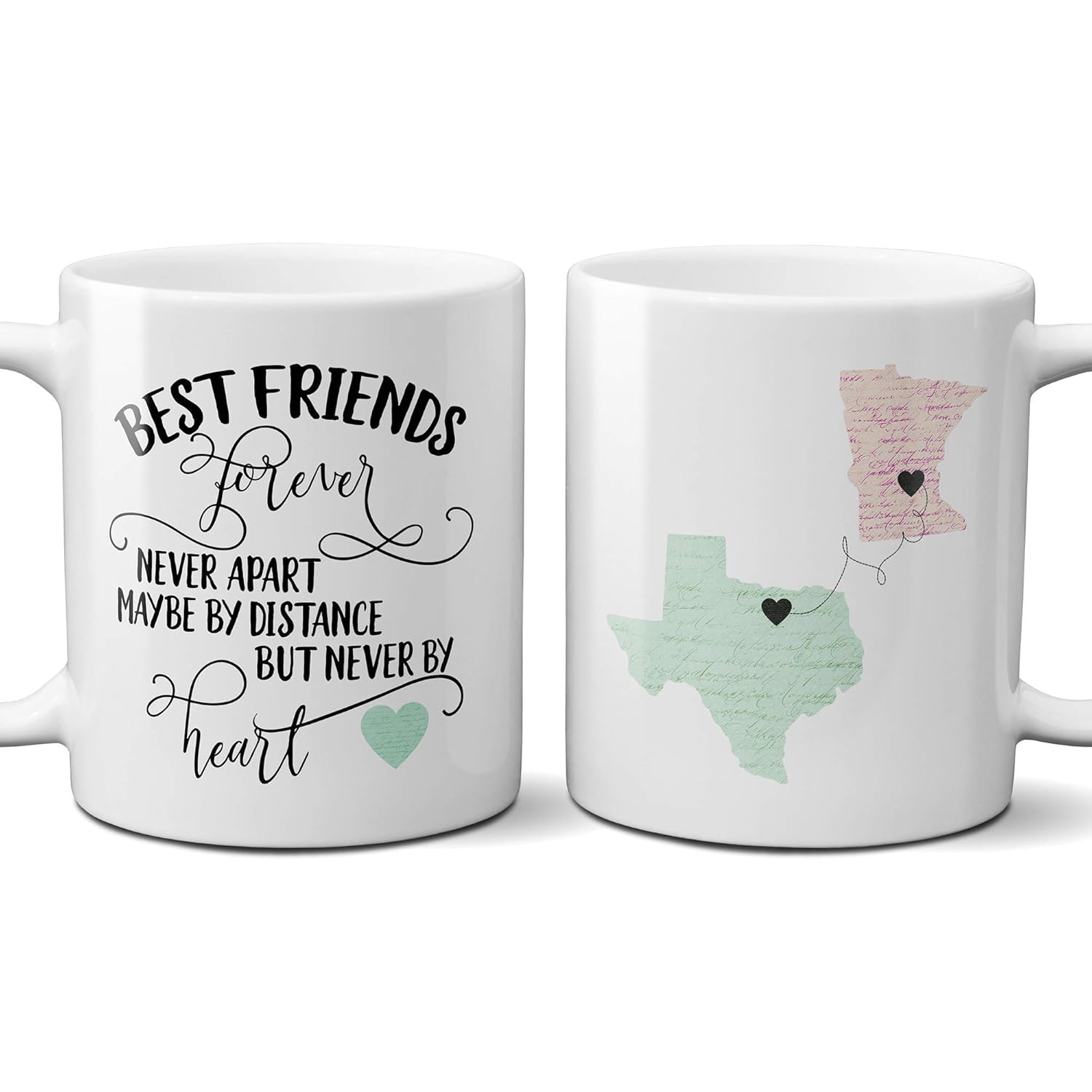 best friend coffee mugs long distance
