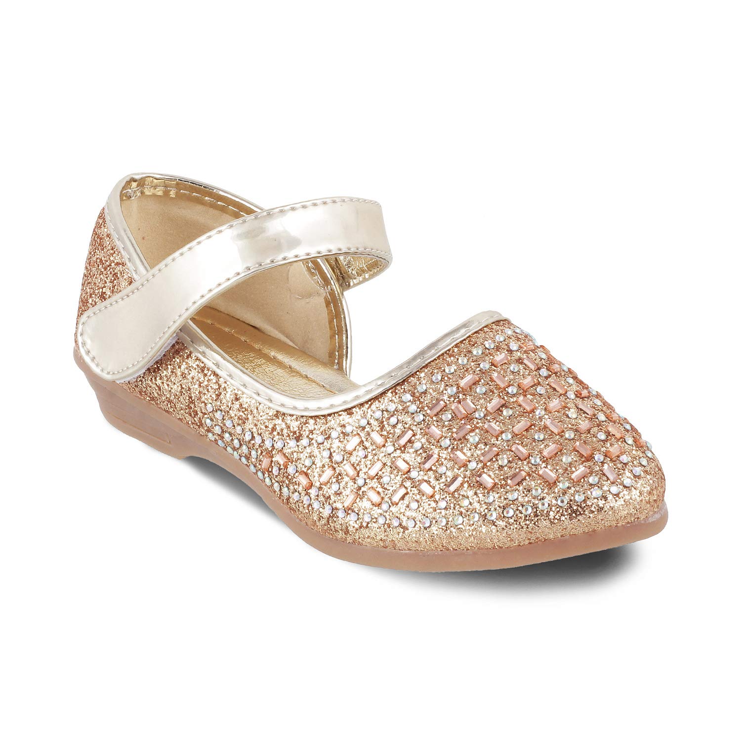 girls gold mary jane shoes