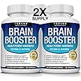 Toplux Brain Supplement Nootropic – Brain Pills Vitamin with DMAE, Bacopa Monnieri, L-Gutamine, for Men Women, 60 Capsules, Nutrition
