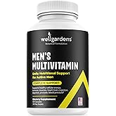 100% Pure Multivitamin for Men - Daily Mens Multivitamins, Multiminerals Supplement for Energy, Focus, Performance, Immune and Male Support - Vitamin A, C, D, E, B12, Calcium, Magnesium, Zinc and More