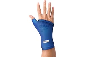 DR-HO'S ThermaCool Soft Compression Hand & Wrist Recovery Sleeve for Warm or Cold Therapy, Hand & Wrist Pain Relief - 2 sizes
