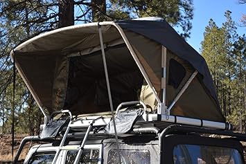 Amazon Com Raptor Series Offgrid Voyager Truck Suv Camping Rooftop Tent With Ladder Automotive
