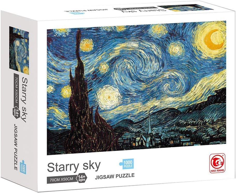 Lsooyys 1000 Pieces Jigsaw Puzzles For Adults, Educational Jigsaw Puzzles Toys,Brain Challenge Puzzle, Themes Puzzle Sets for Family Children Kids(Starry 317)