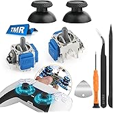 2Pack Joysticks for PS5 TMR Electromagnetic Joystick Replacement for Sony Playstation 5 PS5 Controller Anti-Drift Sticks with Thumbstick Accessories Parts with Repair Tools