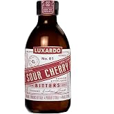 Luxardo Aromatic Infused Cocktail Bitters | Product of Italy | Versatile and Essential Ingredients for Drinks, 200 ml (Sour Cherry)