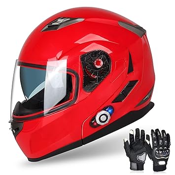 Freedconn flip up dual visors full face helmet Clearance