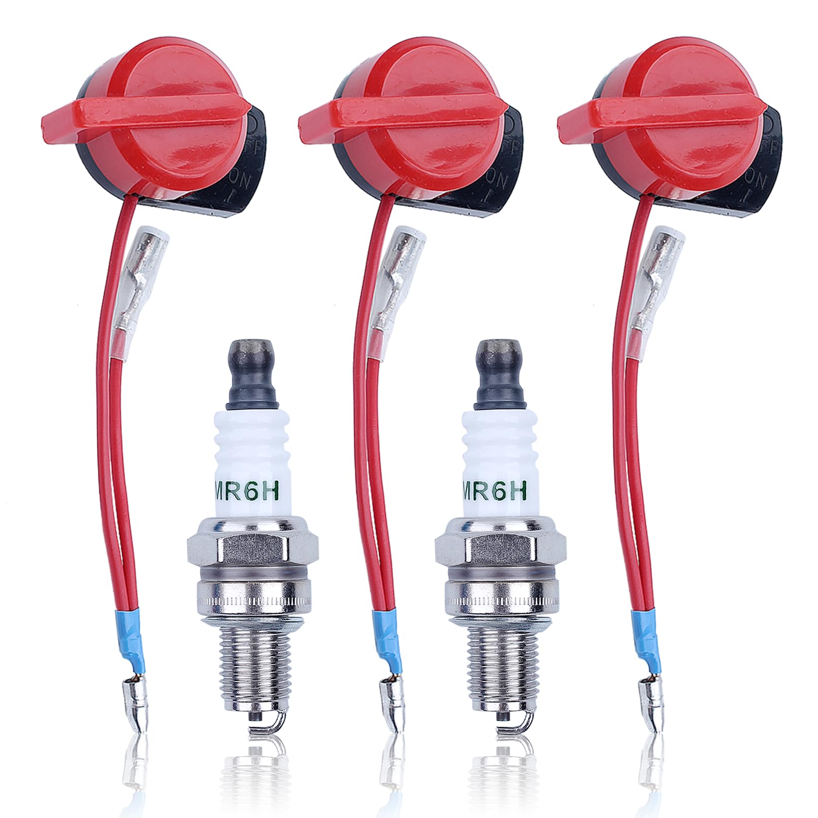 AUMEL 36100-883-005 On Off Engine Stop Switch for Hond GX120 GX160 GX200 GX240 GX270 GX340 GX390 Enigne Parts.