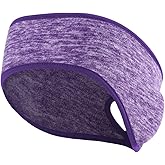 Women’s Ponytail Headband Ear Warmer Head Wrap Yoga Hair Band Running Sweatband