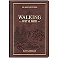 Walking with God 365 Daily Devotions, Large Print Brown Faux Leather