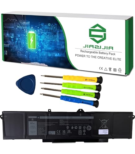 Amazon.com: JIAZIJIA 9JRV0 53XP7 053XP7 Laptop Battery Replacement