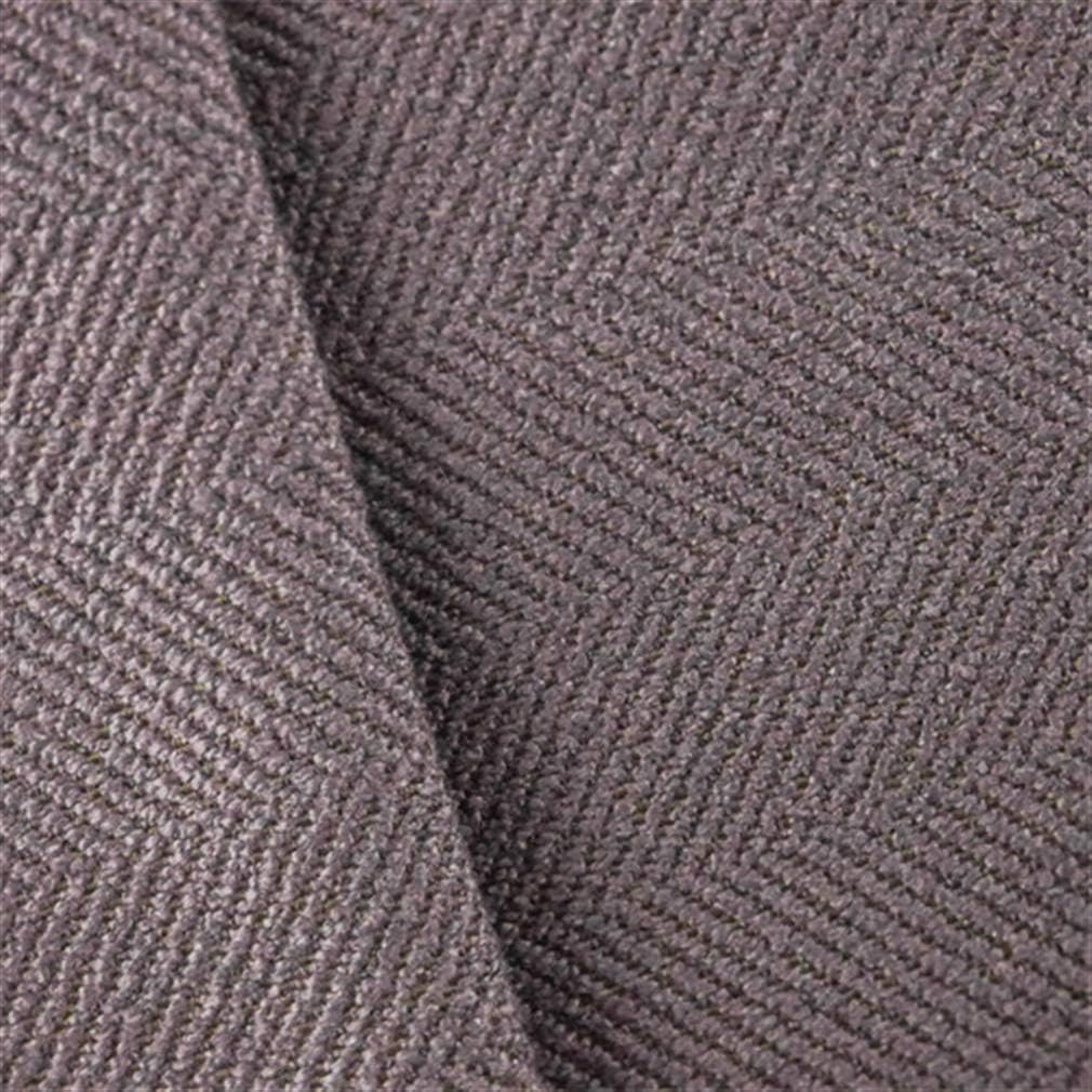 Veedaf Mauve Purple Herringbone Home Decorating Fabric, Fabric by The Yard