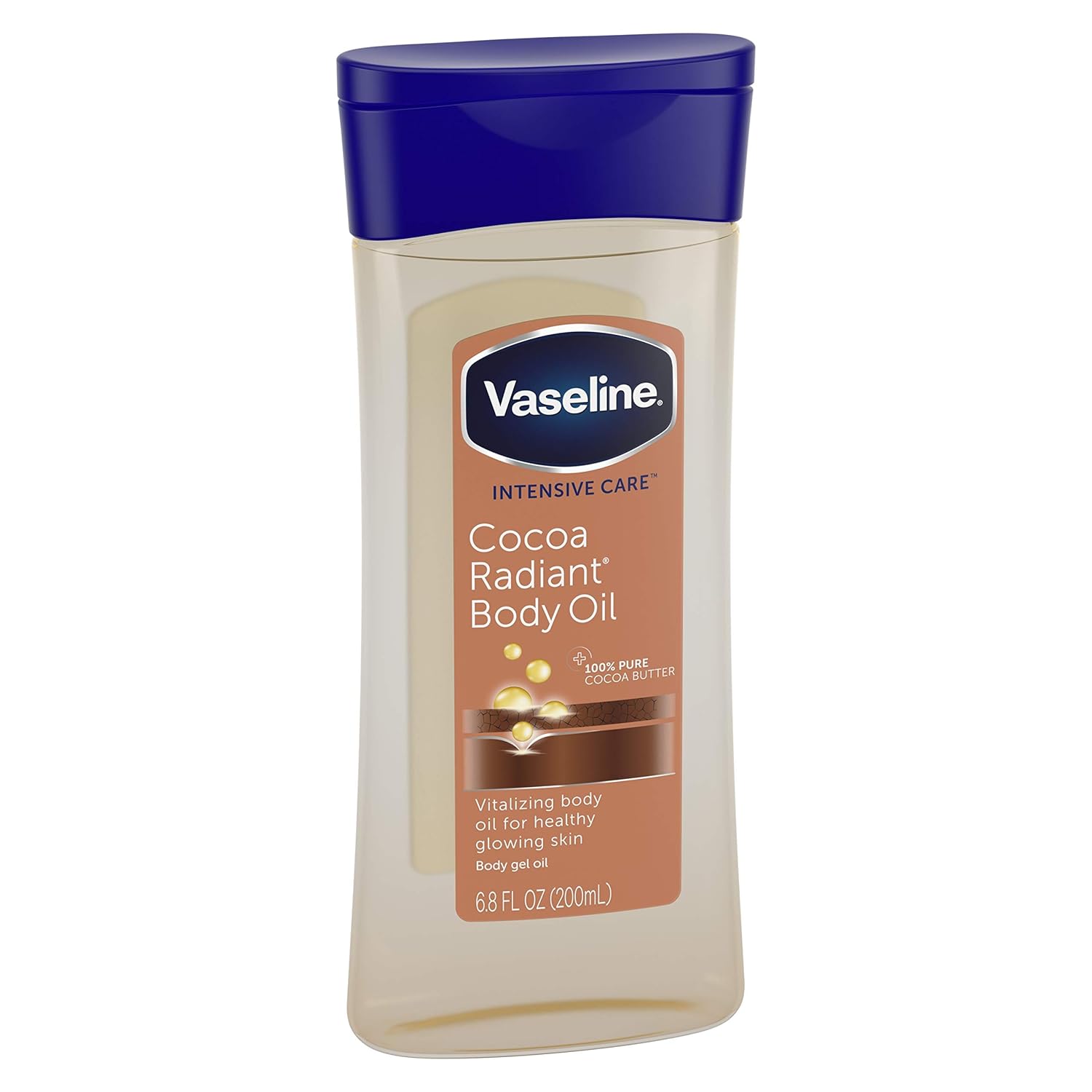 vaseline shimmering body oil